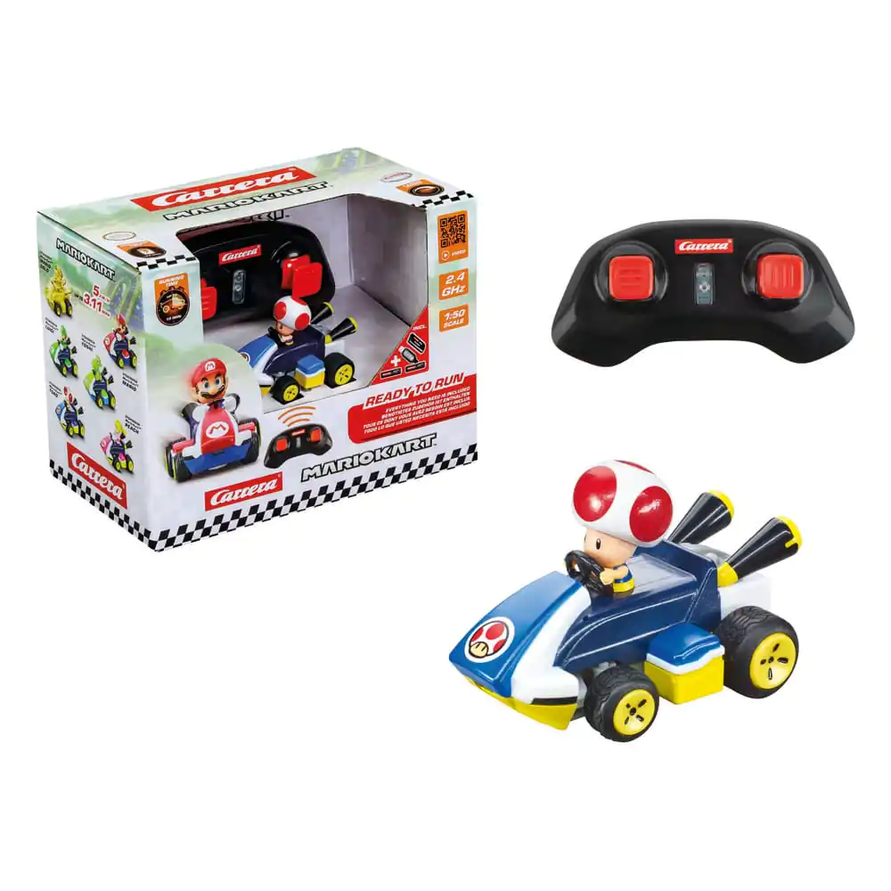 Super Mario Kart RC Samochód zdalnie sterowany 1/50 2.4GHz Mini Toad zdjęcie produktu