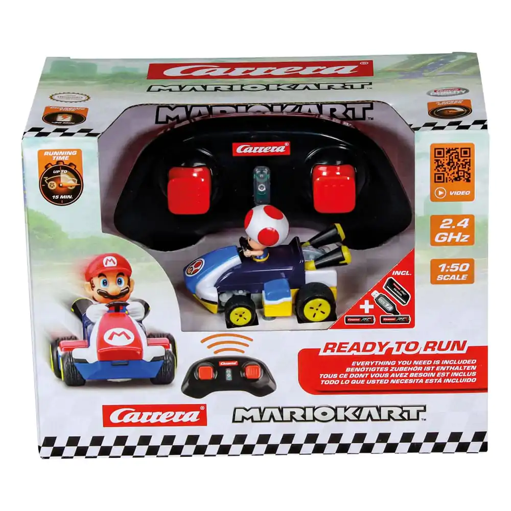 Super Mario Kart RC Samochód zdalnie sterowany 1/50 2.4GHz Mini Toad zdjęcie produktu