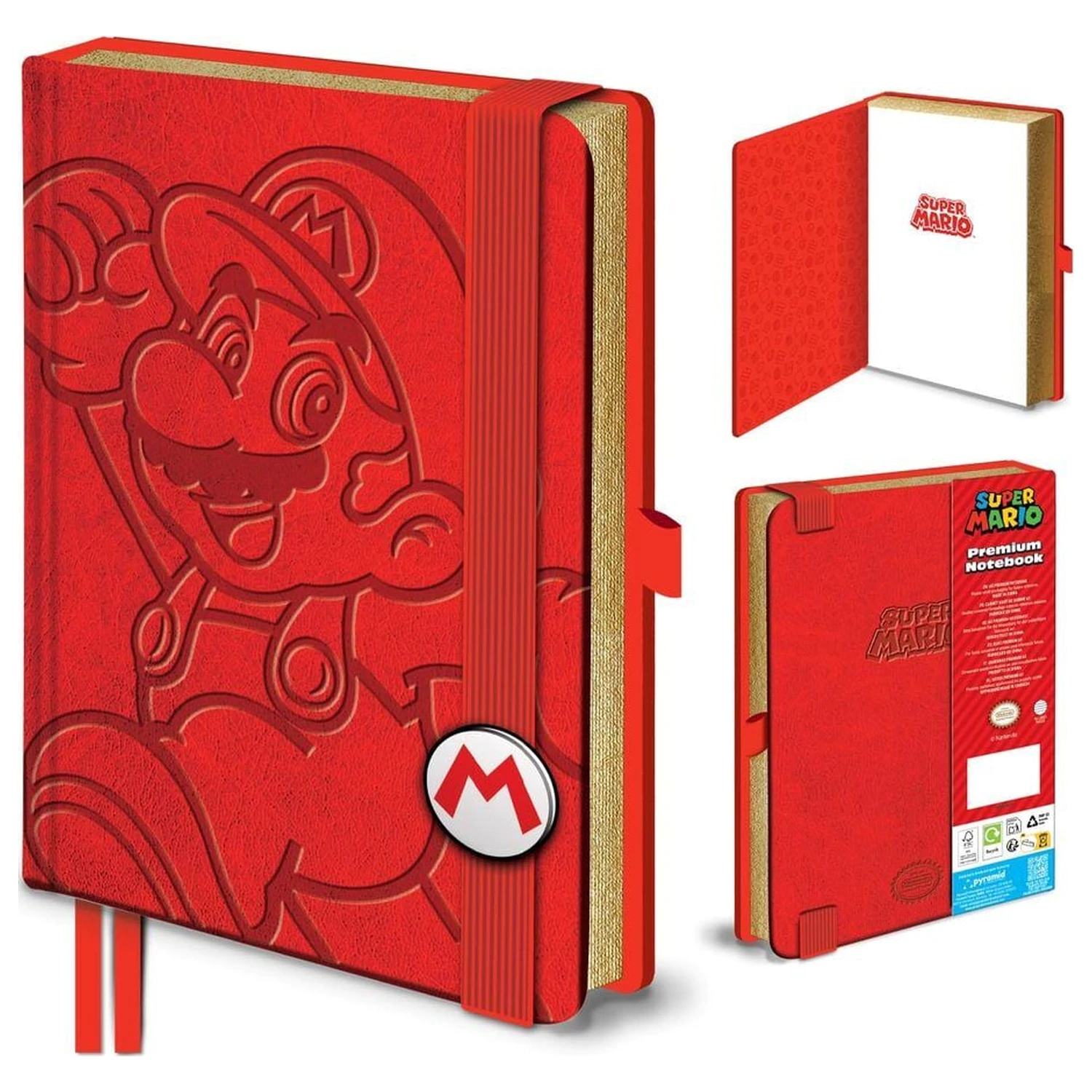 Super Mario - Mario A5 notes zdjęcie produktu
