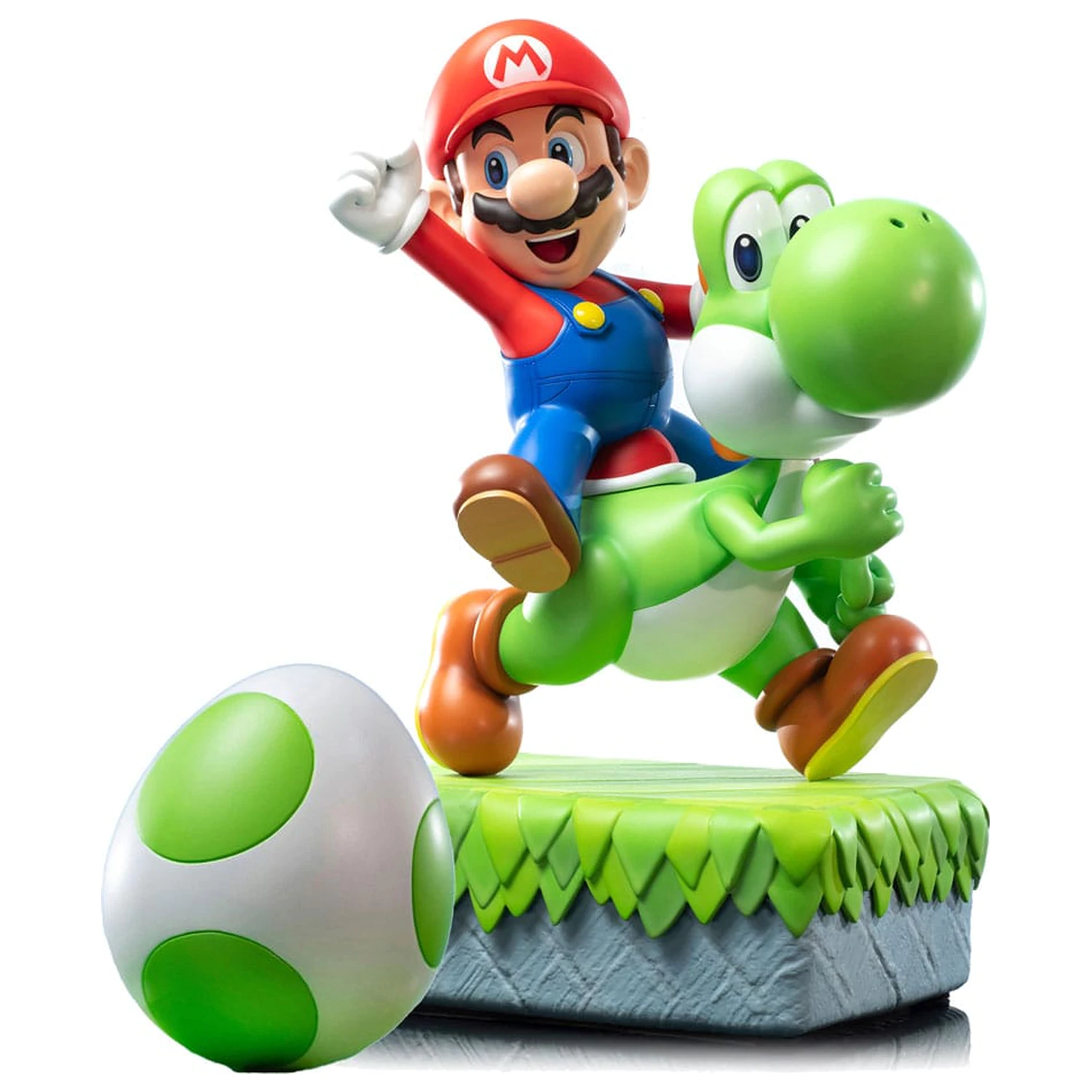 Super Mario Statue Mario & Yoshi 48 cm zdjęcie produktu
