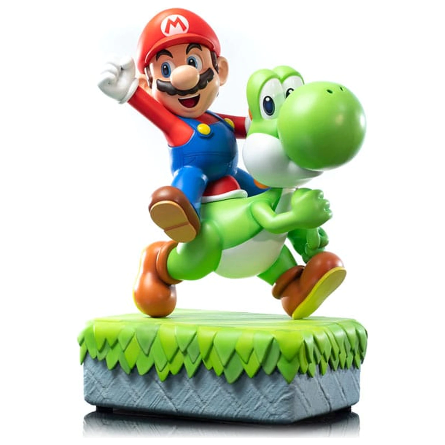 Super Mario Statue Mario & Yoshi 48 cm zdjęcie produktu