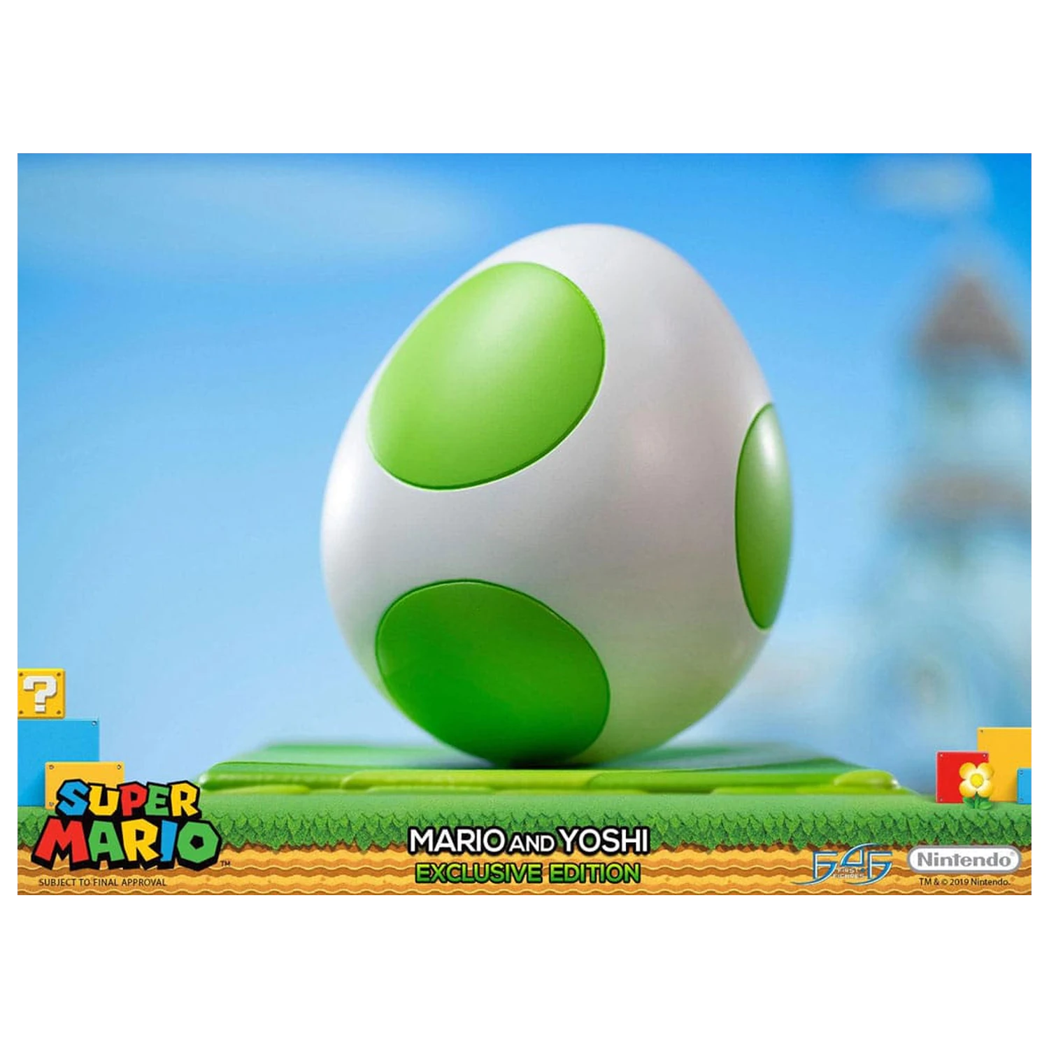 Super Mario Statue Mario & Yoshi 48 cm zdjęcie produktu