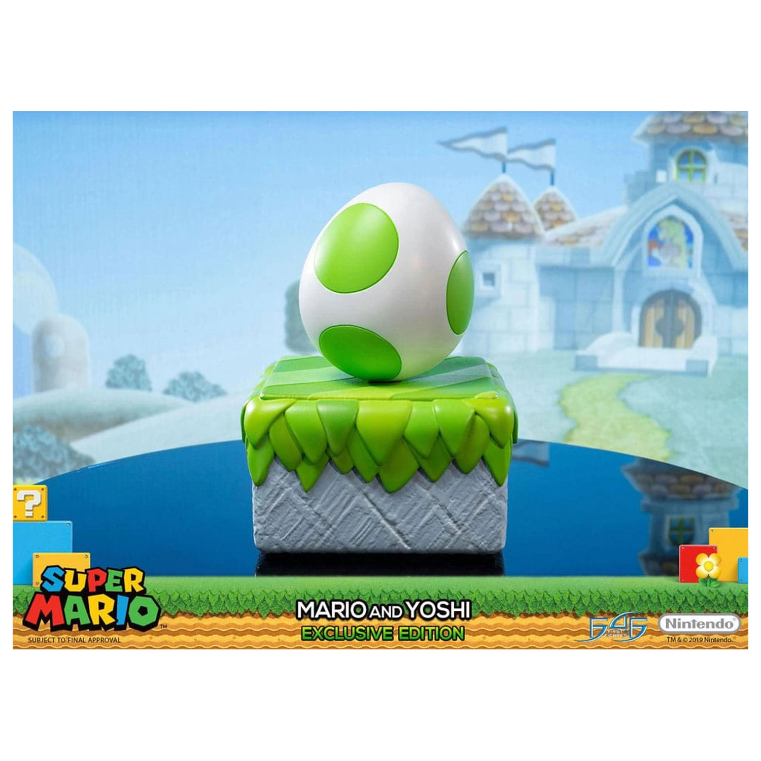 Super Mario Statue Mario & Yoshi 48 cm zdjęcie produktu