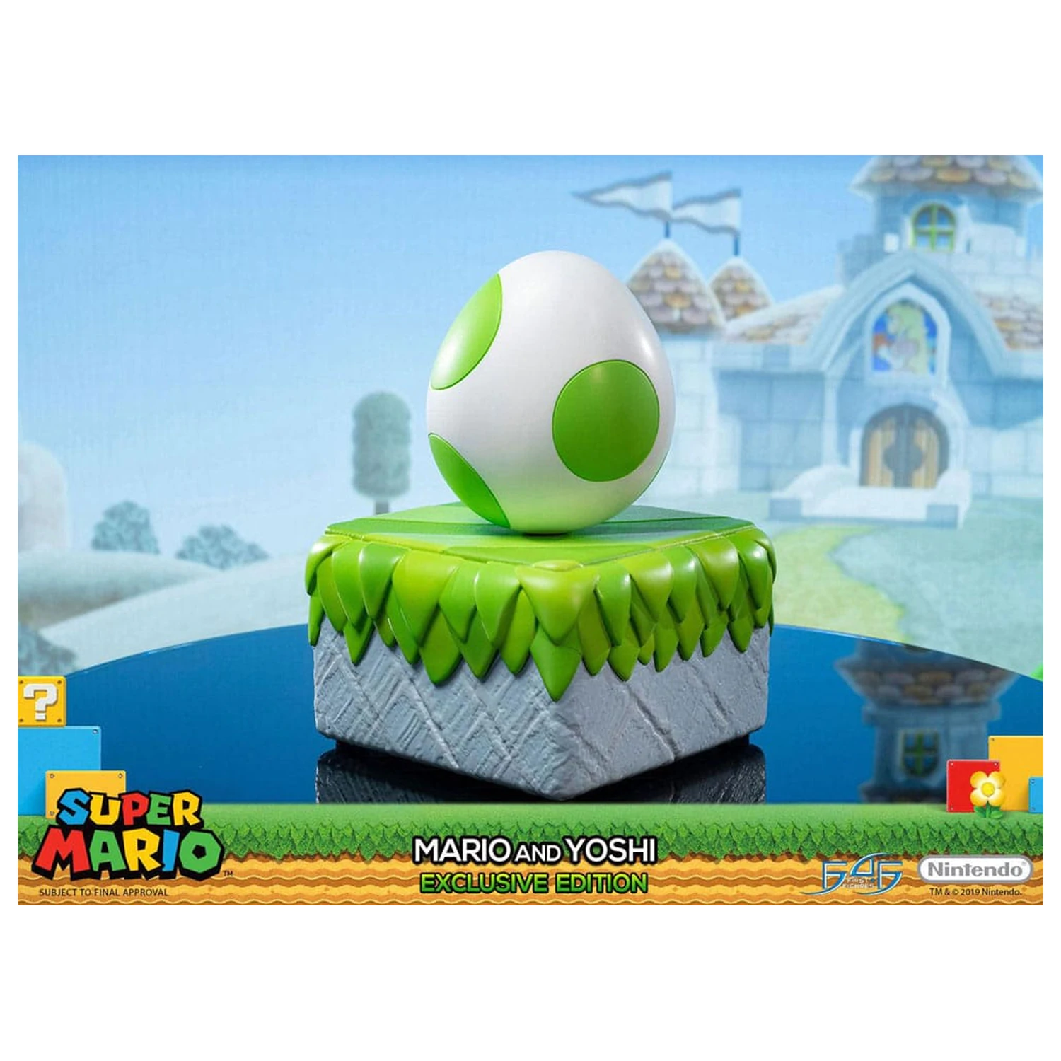 Super Mario Statue Mario & Yoshi 48 cm zdjęcie produktu