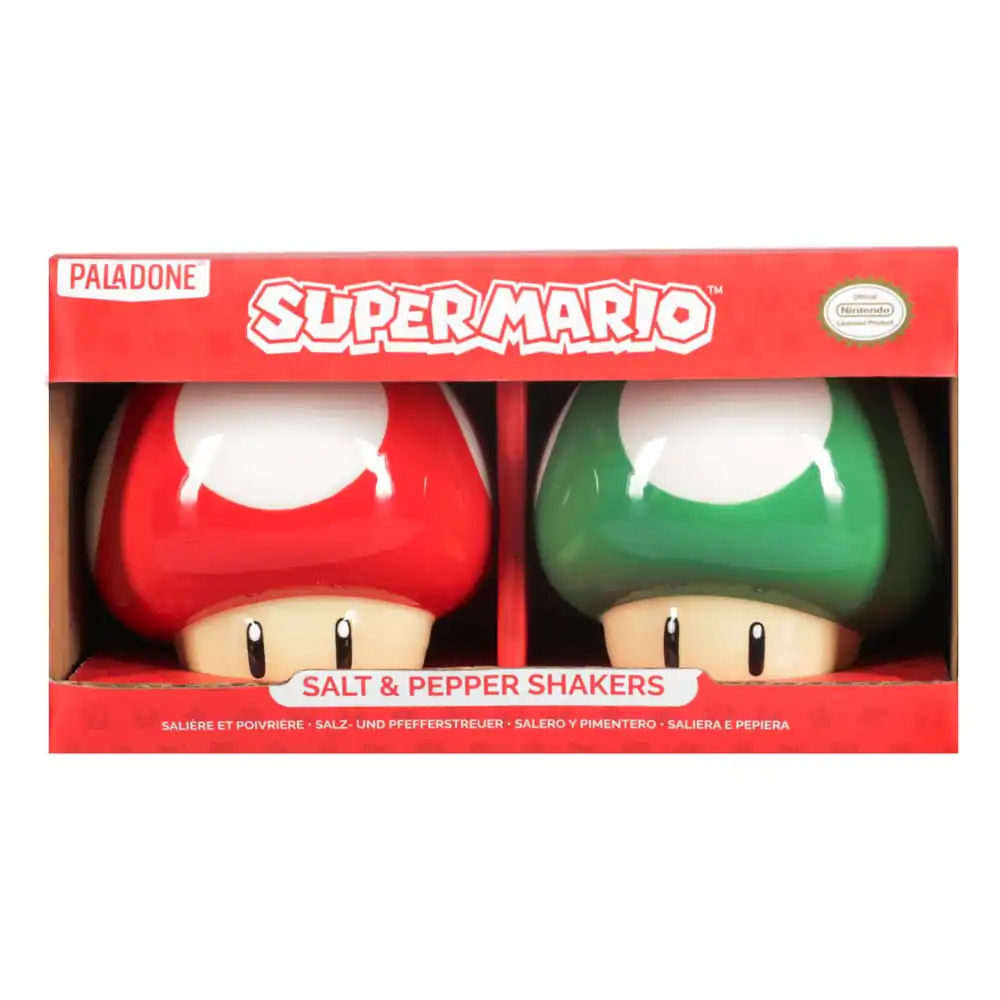 Solniczka i pieprzniczka Super Mario Salt and Pepper Shakers Grzyb zdjęcie produktu