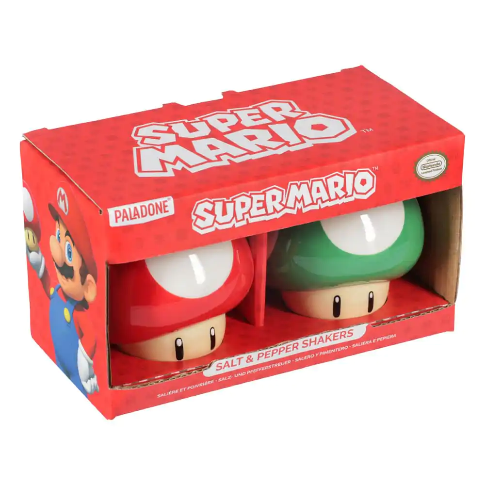 Solniczka i pieprzniczka Super Mario Salt and Pepper Shakers Grzyb zdjęcie produktu