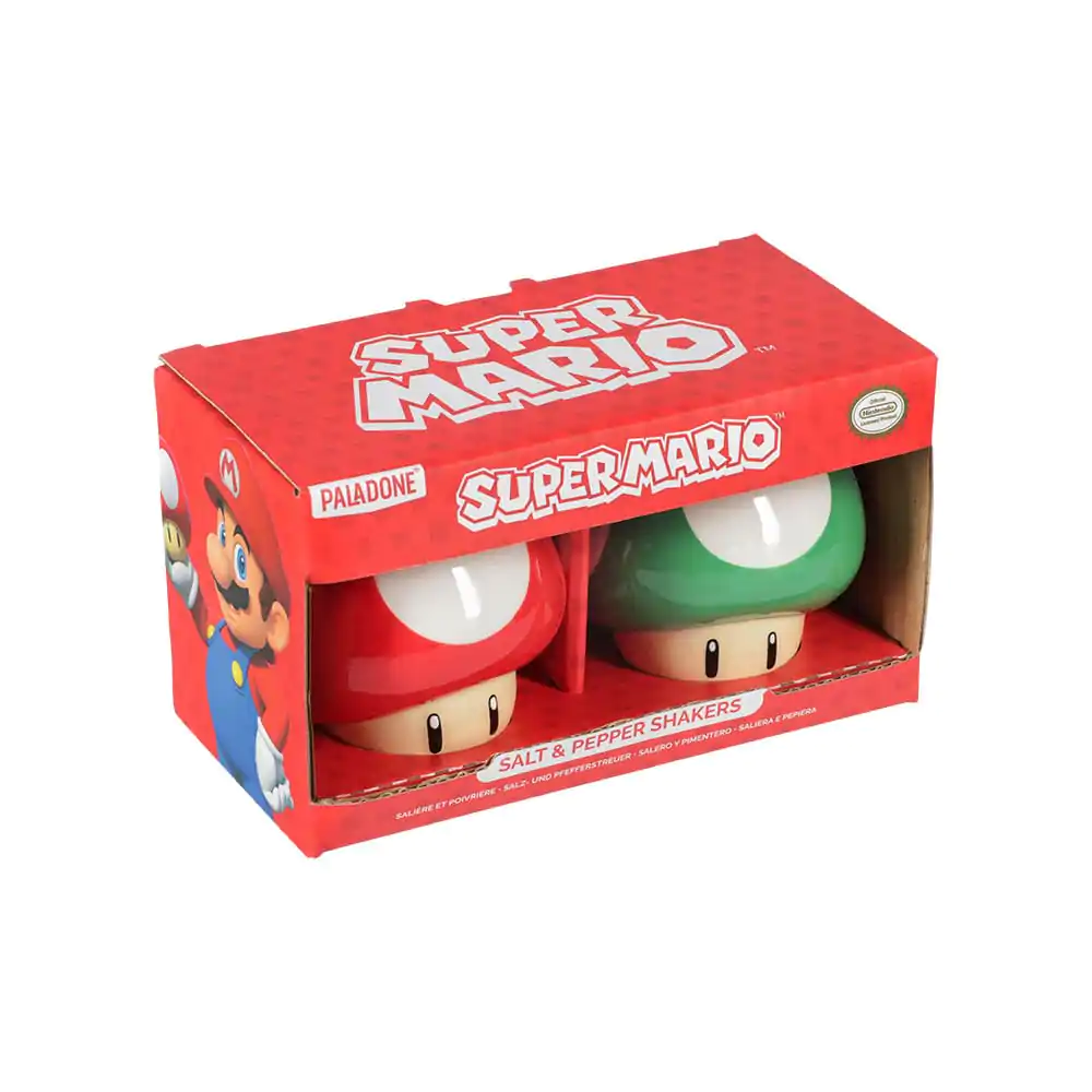 Solniczka i pieprzniczka Super Mario Salt and Pepper Shakers Grzyb zdjęcie produktu