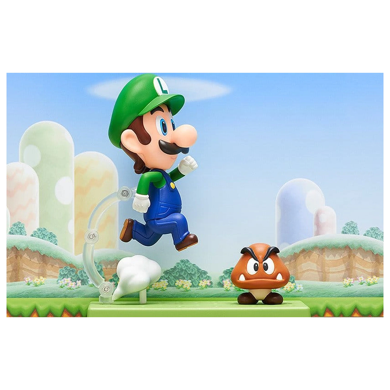 Super Mario Nendoroid figurka akcji Luigi 10cm zdjęcie produktu