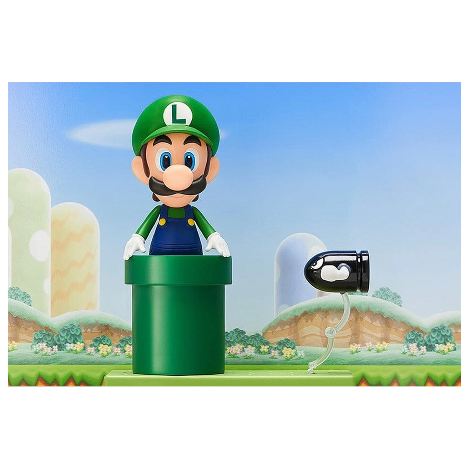 Super Mario Nendoroid figurka akcji Luigi 10cm zdjęcie produktu