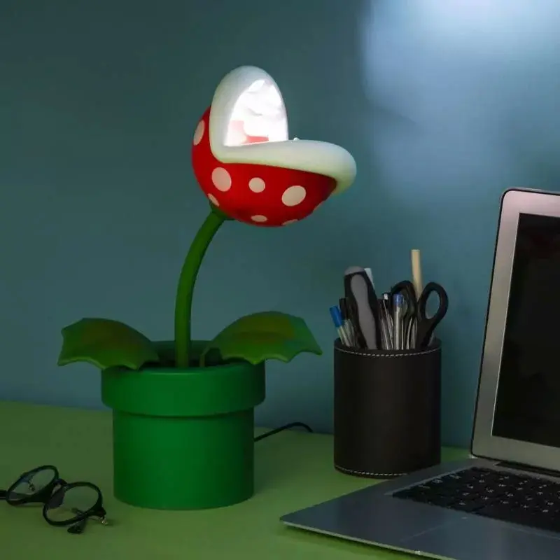 Super Mario Roślina Pirania Lampka zdjęcie produktu