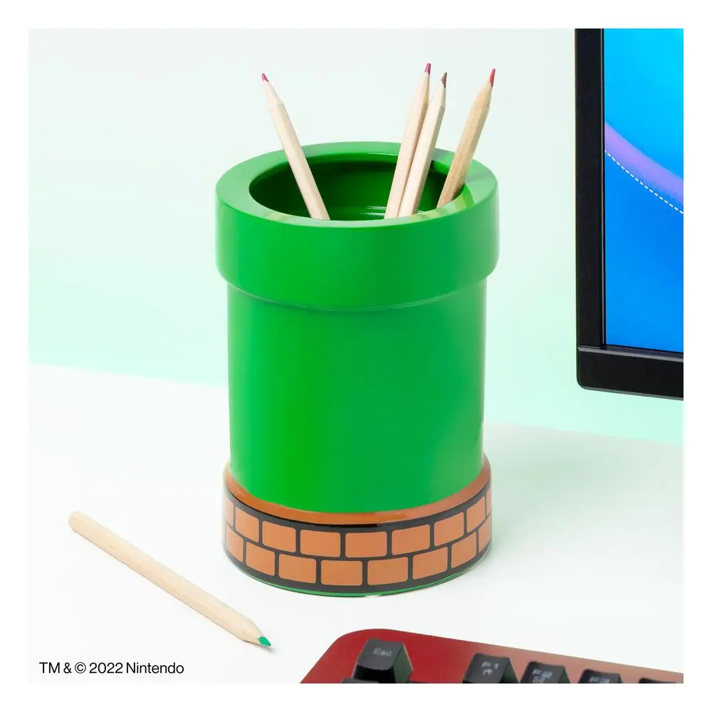 Super Mario Pen Pot Pipe Plant zdjęcie produktu