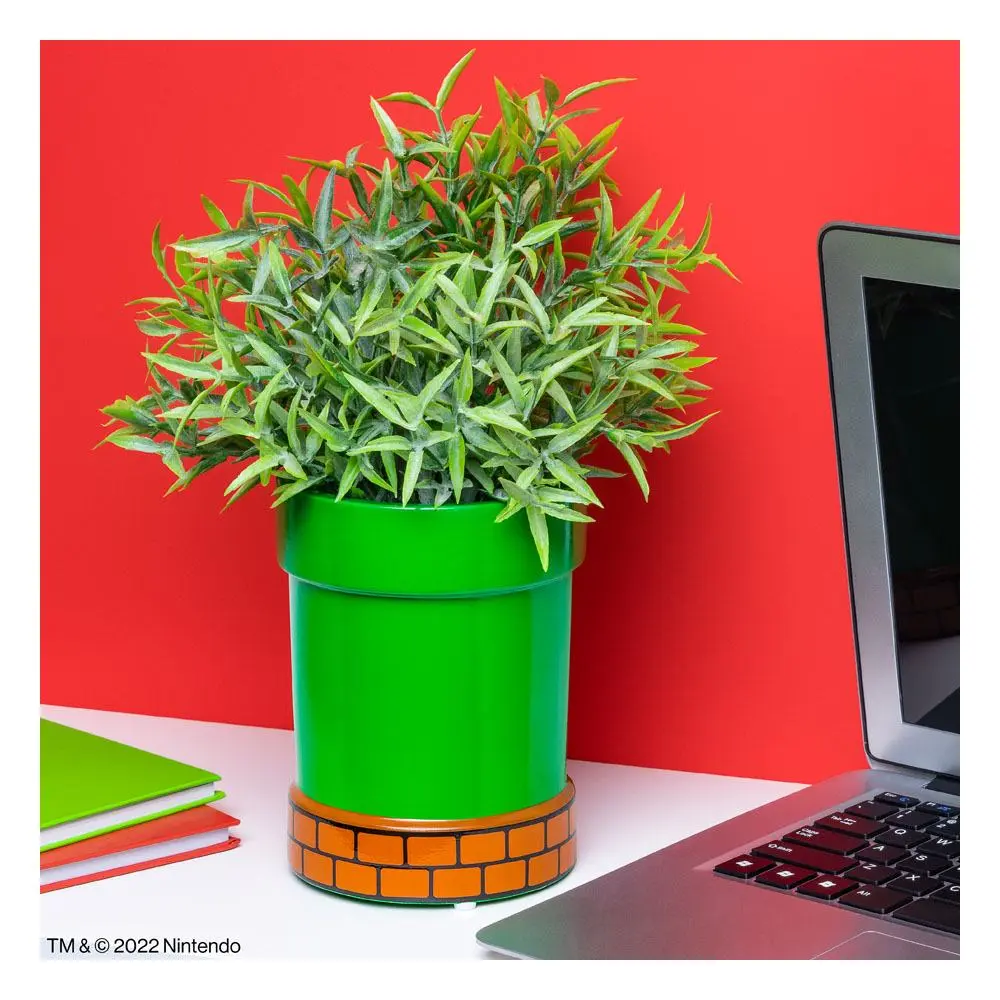 Super Mario Pen Pot Pipe Plant zdjęcie produktu