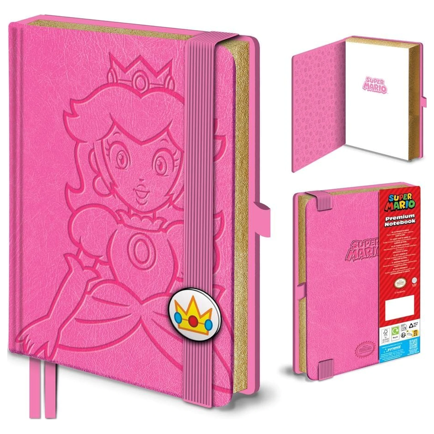 Super Mario Princess Peach notes A5 zdjęcie produktu