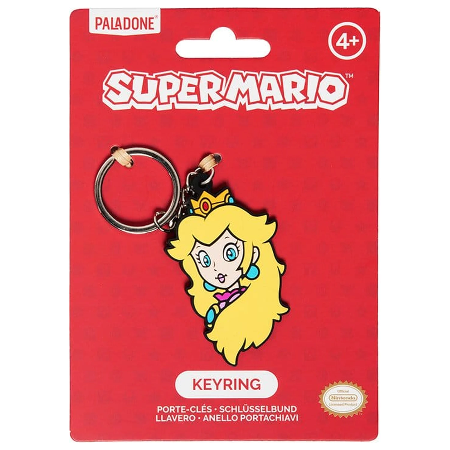 Super Mario Brelok Princess Peach PVC 6 cm zdjęcie produktu
