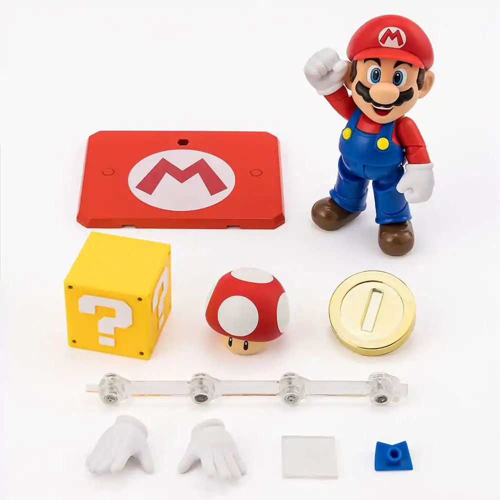 Figurka Akcji Super Mario S.H. Figuarts Super Mario 10 cm zdjęcie produktu