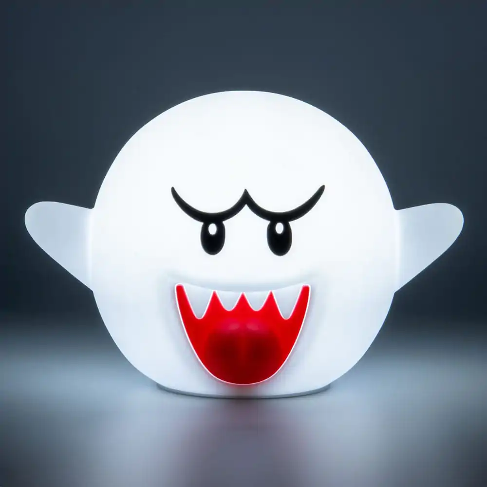Super Mario Squishy Glo Silicon Light Duszek (Boo) Silikonowa lampka 14 cm zdjęcie produktu