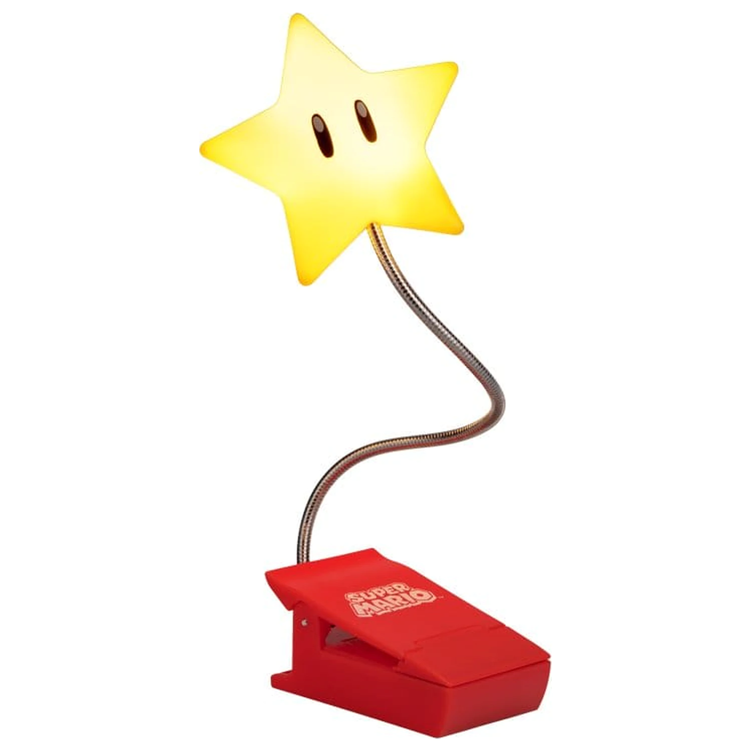 Super Mario lampka Super Star z klipsem 33 cm zdjęcie produktu