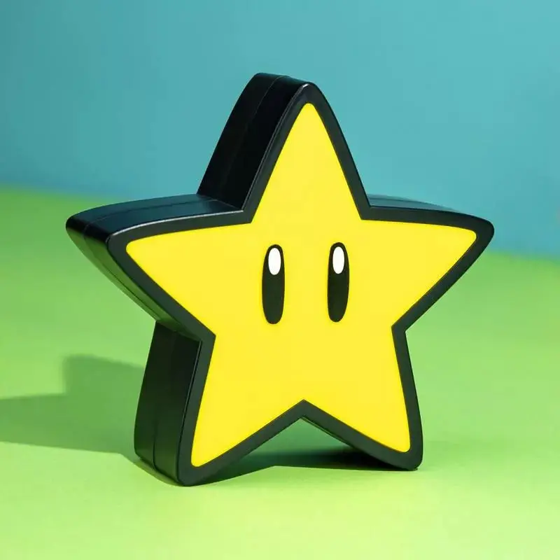 Super Mario Mini Lampka z Dźwiękiem Super Star zdjęcie produktu