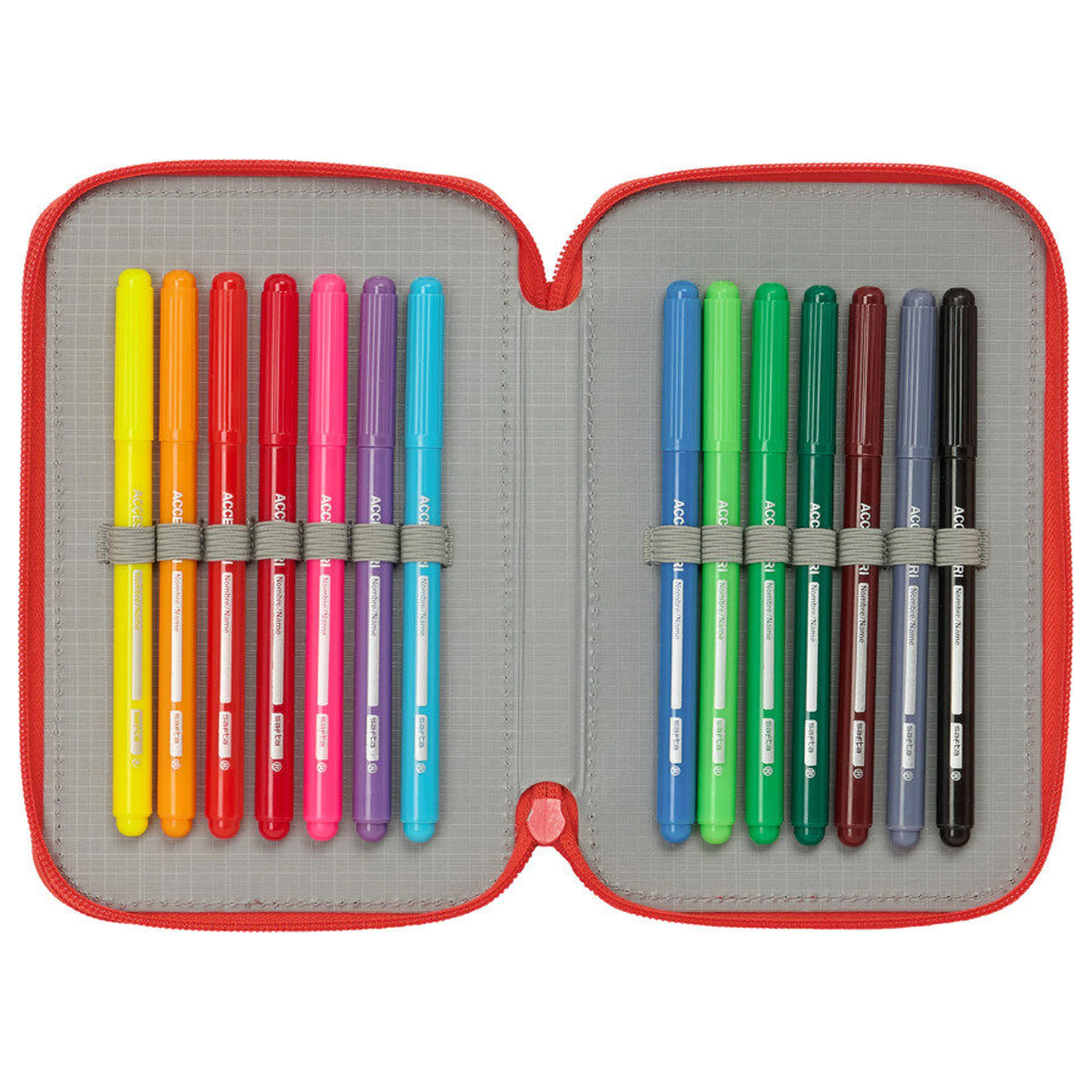 Super Mario potrójny piórnik 37 szt. zdjęcie produktu