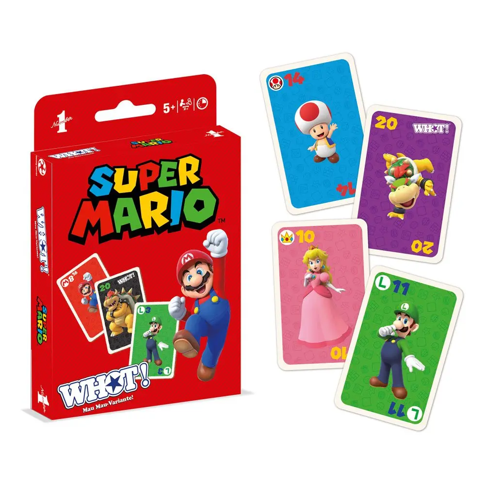 Super Mario Gra Karciana WHOT! *Wersja Niemiecka* zdjęcie produktu