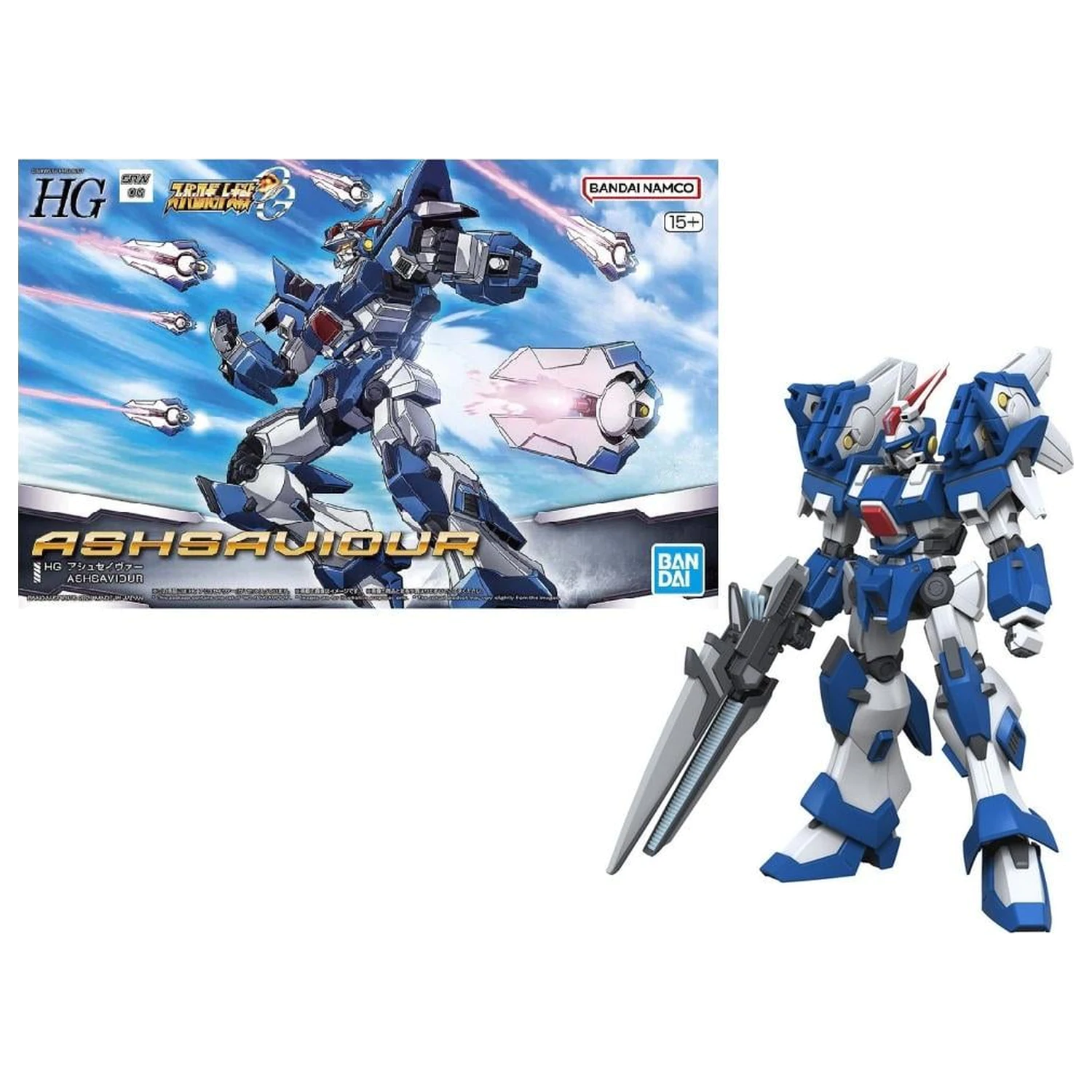 Super Robot HG Ashsaviour Zestaw Modelowy zdjęcie produktu