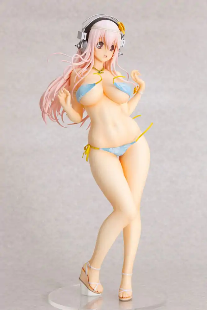 Super Sonico Statue 1/4.5 Super Sonico Summer Vacation Ver. 35 cm Statua zdjęcie produktu