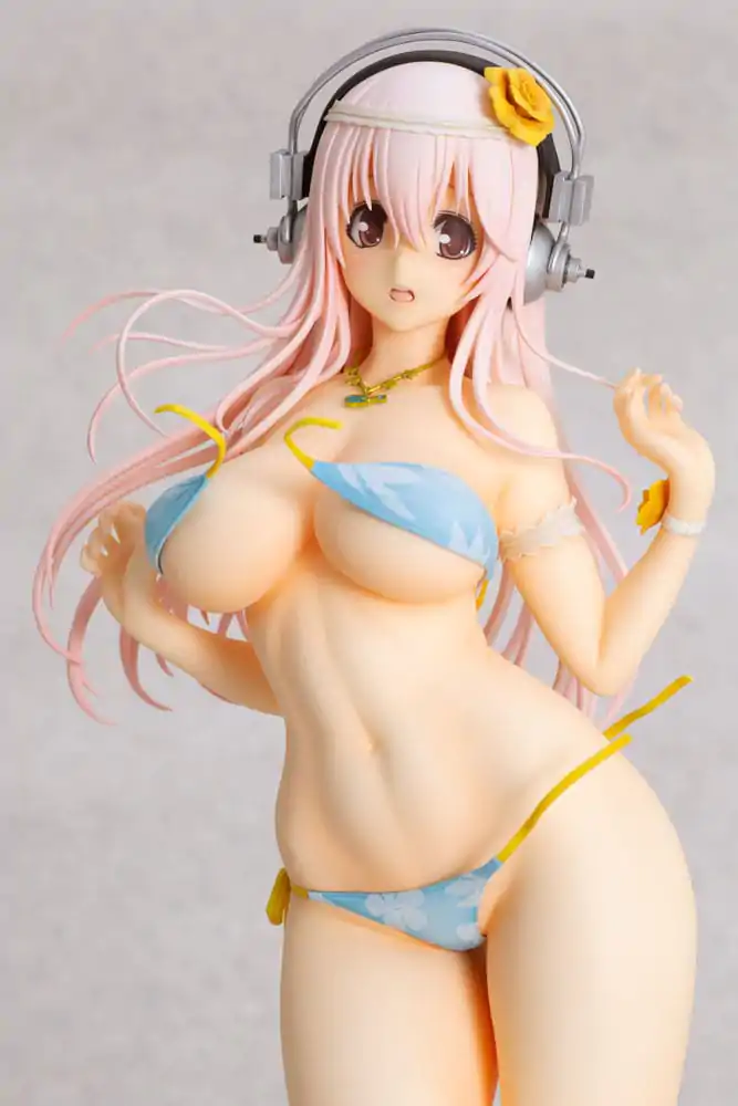 Super Sonico Statue 1/4.5 Super Sonico Summer Vacation Ver. 35 cm Statua zdjęcie produktu