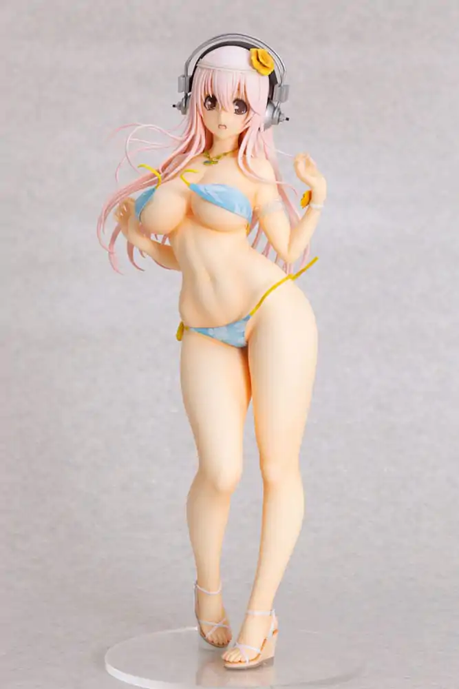 Super Sonico Statue 1/4.5 Super Sonico Summer Vacation Ver. 35 cm Statua zdjęcie produktu