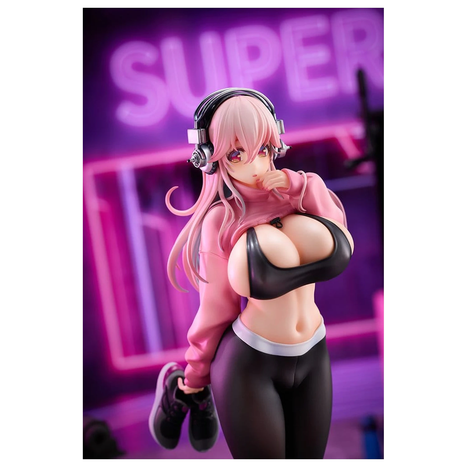 Super Sonico PVC Figure 1/6 Exercise Ver. 27 cm zdjęcie produktu