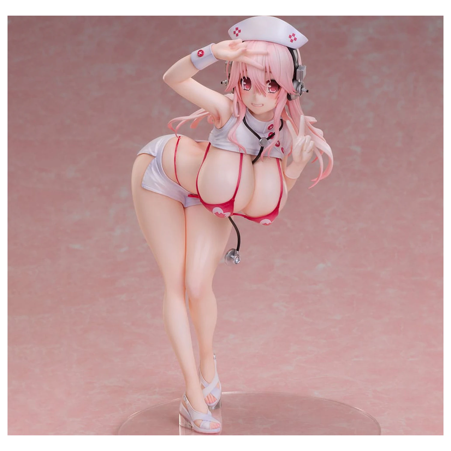 Figurka PVC Super Sonico 1/6 Super Sonico Nurse Bikini Ver. 22 cm zdjęcie produktu