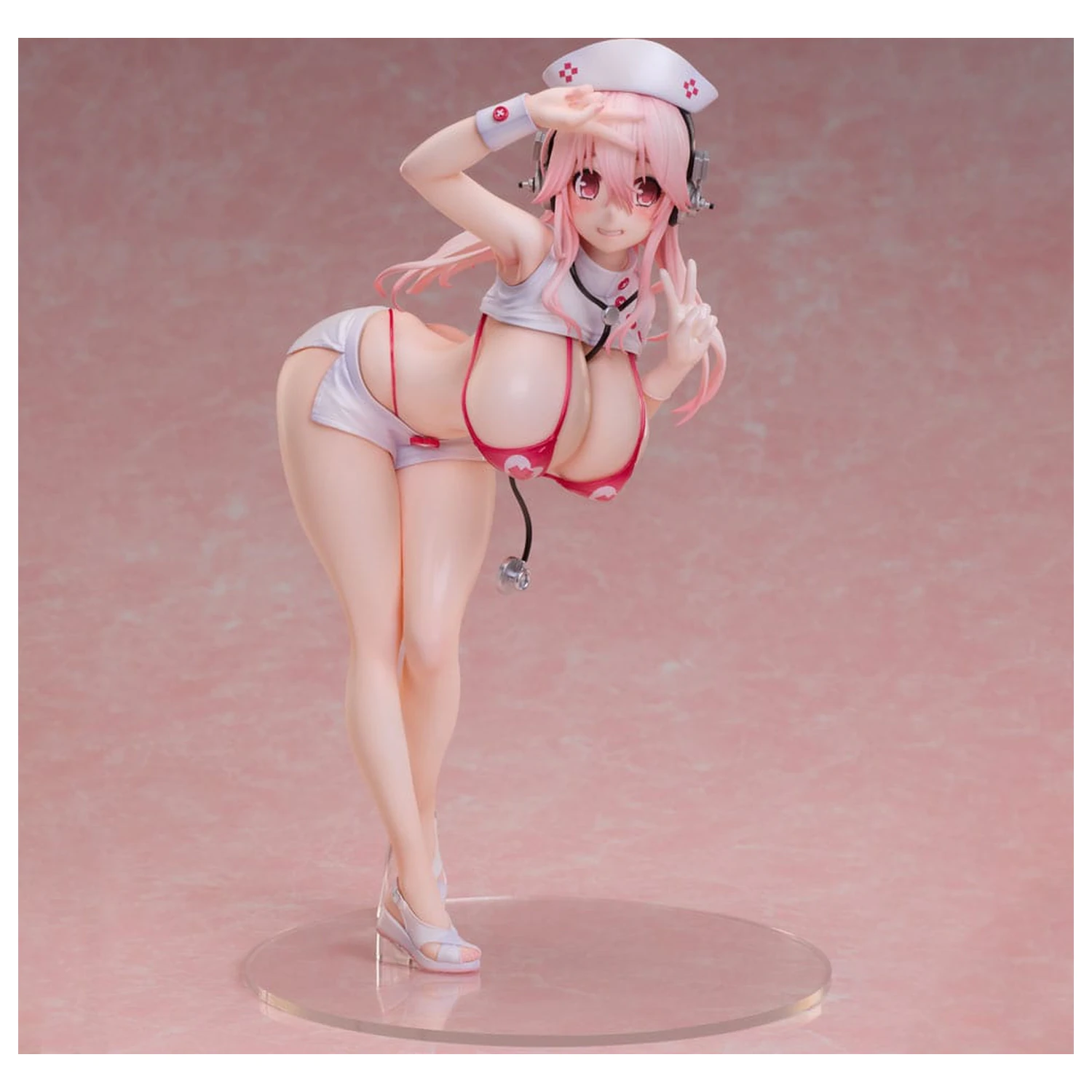 Figurka PVC Super Sonico 1/6 Super Sonico Nurse Bikini Ver. 22 cm zdjęcie produktu