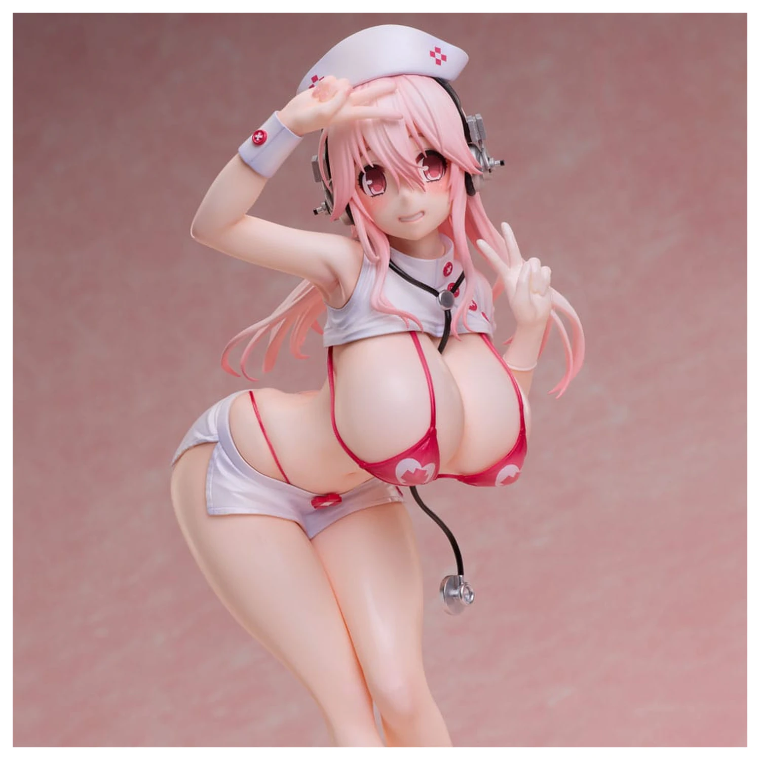Figurka PVC Super Sonico 1/6 Super Sonico Nurse Bikini Ver. 22 cm zdjęcie produktu