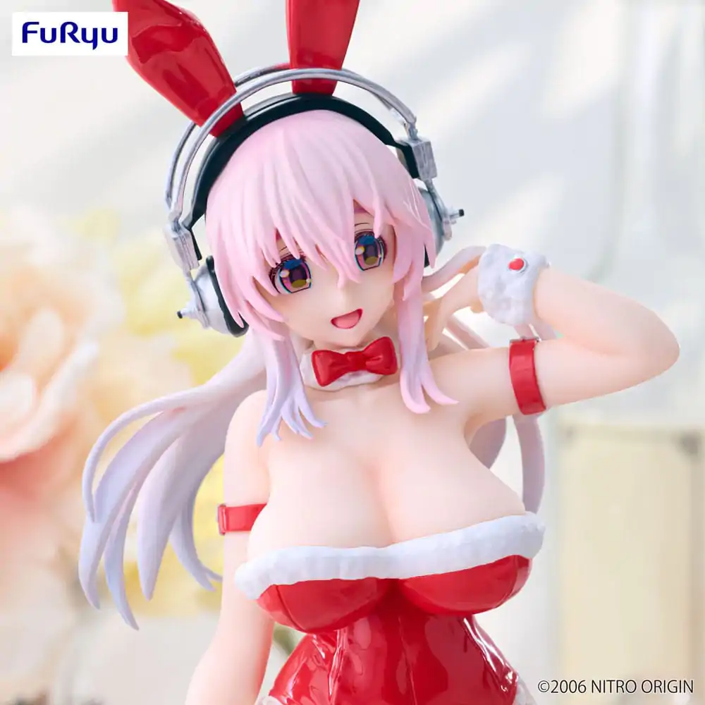 Super Sonico BiCute Bunnies Statuetka PVC Czerwona Wersja Kolorystyczna 30 cm zdjęcie produktu