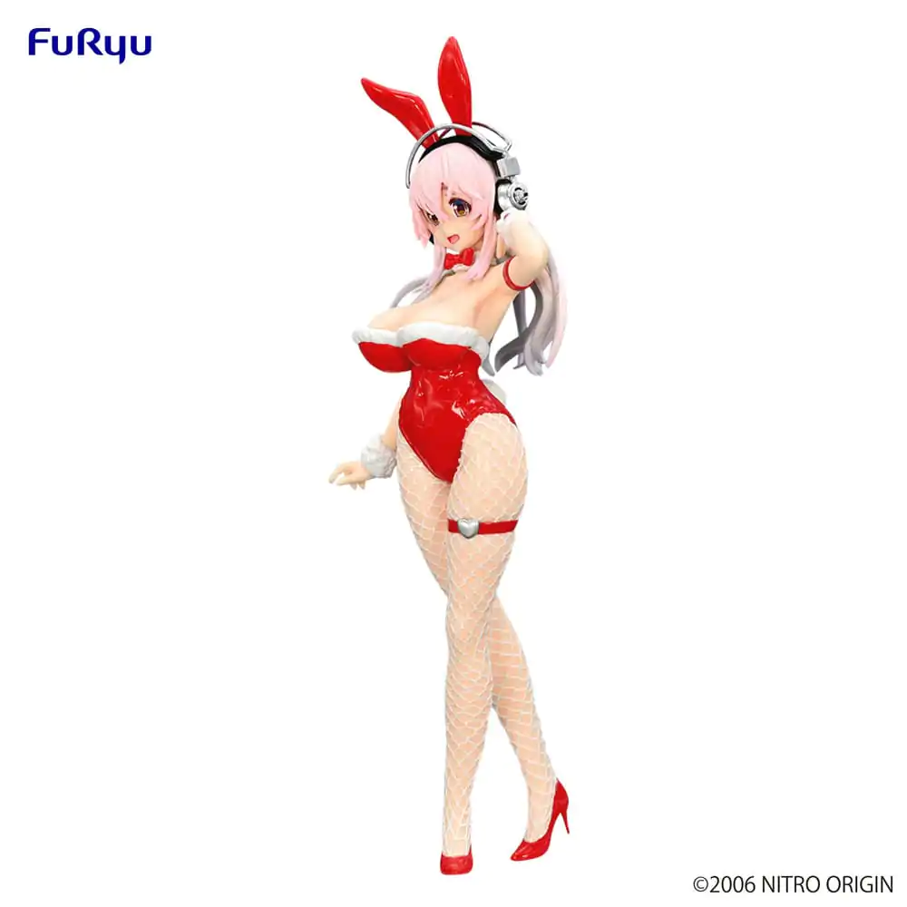 Super Sonico BiCute Bunnies Statuetka PVC Czerwona Wersja Kolorystyczna 30 cm zdjęcie produktu