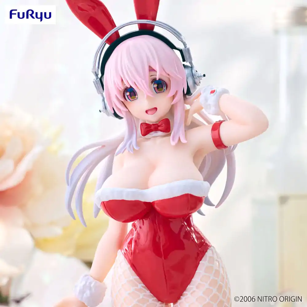 Super Sonico BiCute Bunnies Statuetka PVC Czerwona Wersja Kolorystyczna 30 cm zdjęcie produktu