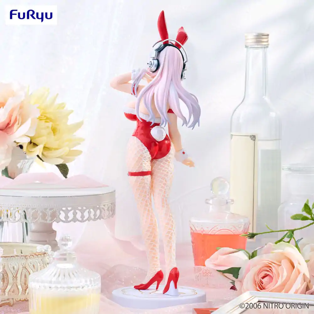 Super Sonico BiCute Bunnies Statuetka PVC Czerwona Wersja Kolorystyczna 30 cm zdjęcie produktu