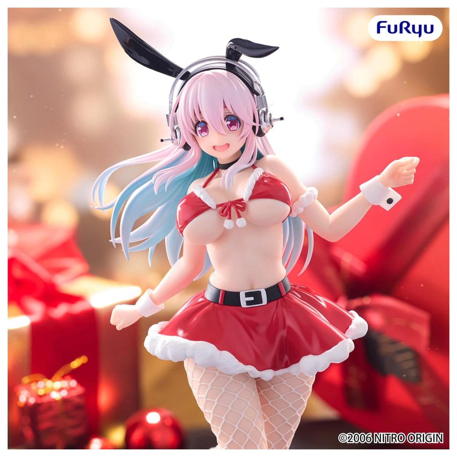 Super Sonico BiCute Bunnies PVC figurka Santa Ver. 30 cm zdjęcie produktu