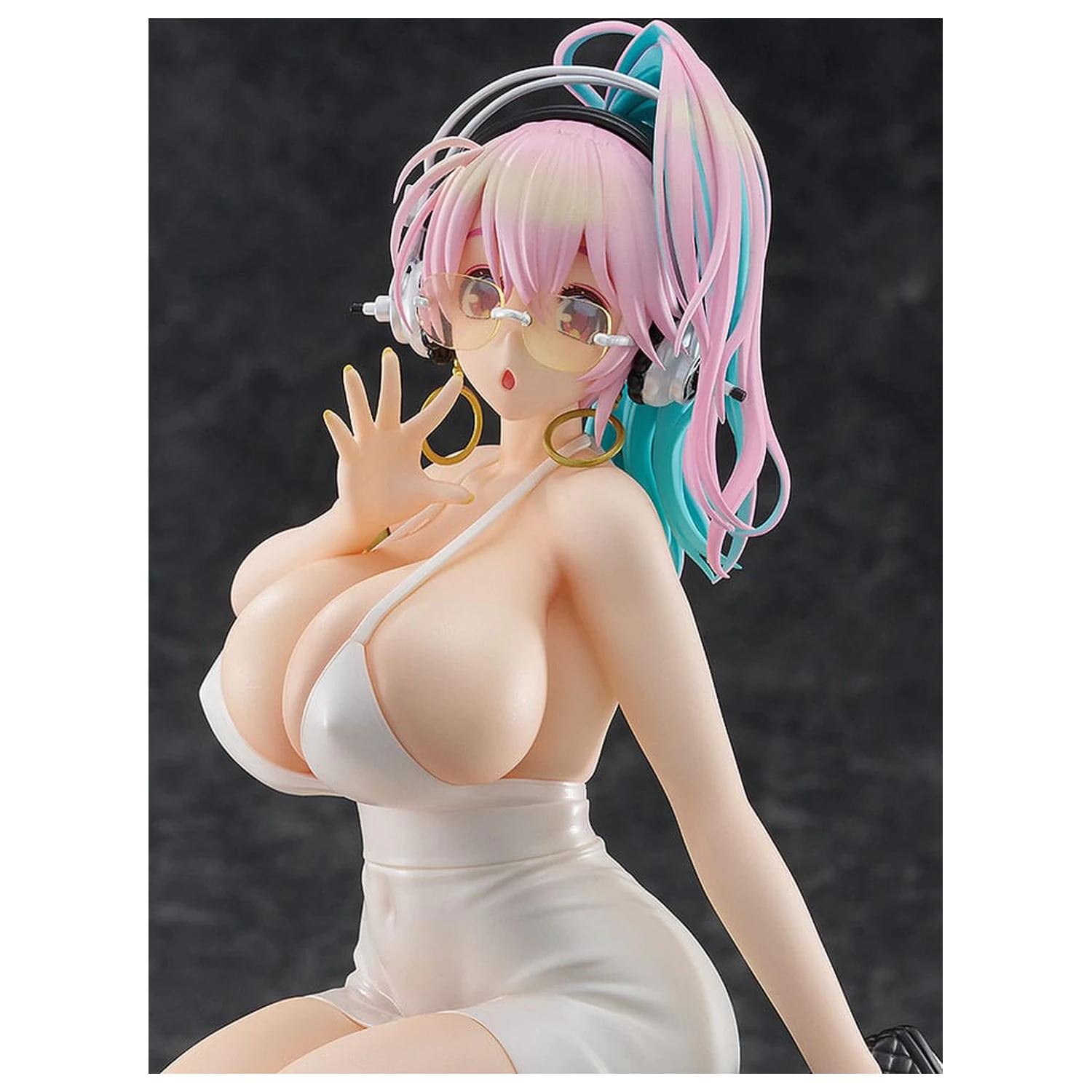 Super Sonico Pop Up Parade PVC Statuetka Super Sonico: 15th Mini Dress Ver. L Rozmiar 20 cm zdjęcie produktu
