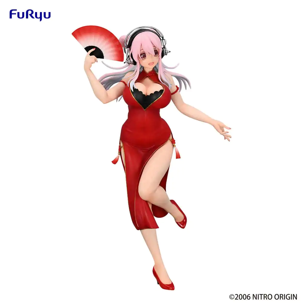 Super Sonico Trio-Try-iT PVC Statuetka China Dress Ver. 21 cm zdjęcie produktu