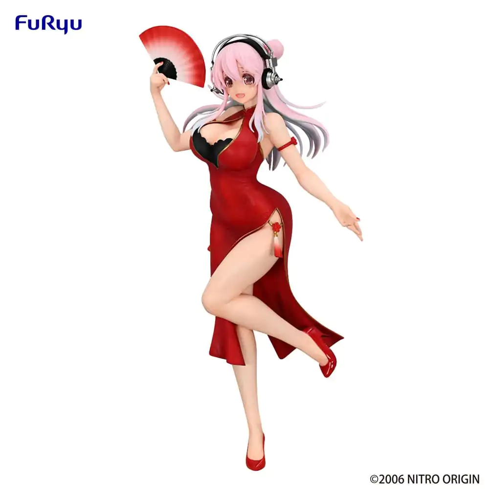 Super Sonico Trio-Try-iT PVC Statuetka China Dress Ver. 21 cm zdjęcie produktu