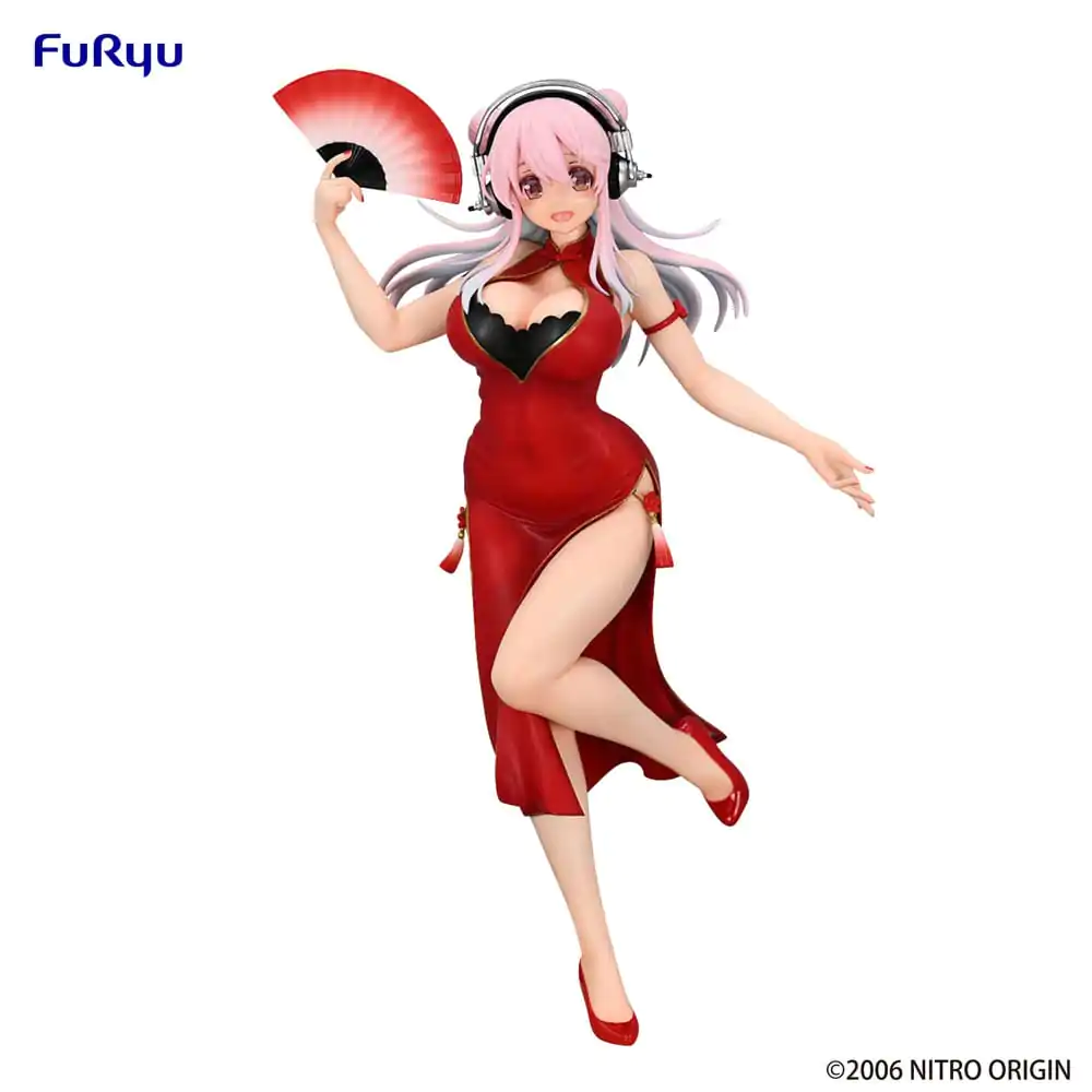 Super Sonico Trio-Try-iT PVC Statuetka China Dress Ver. 21 cm zdjęcie produktu