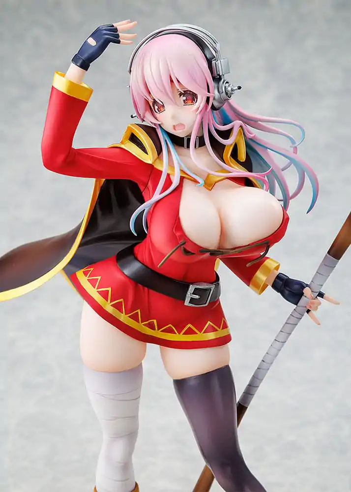 Figurka PVC Super Sonico x Konosuba 1/7 Super Sonico Megumin collaboration Ver. 25 cm zdjęcie produktu