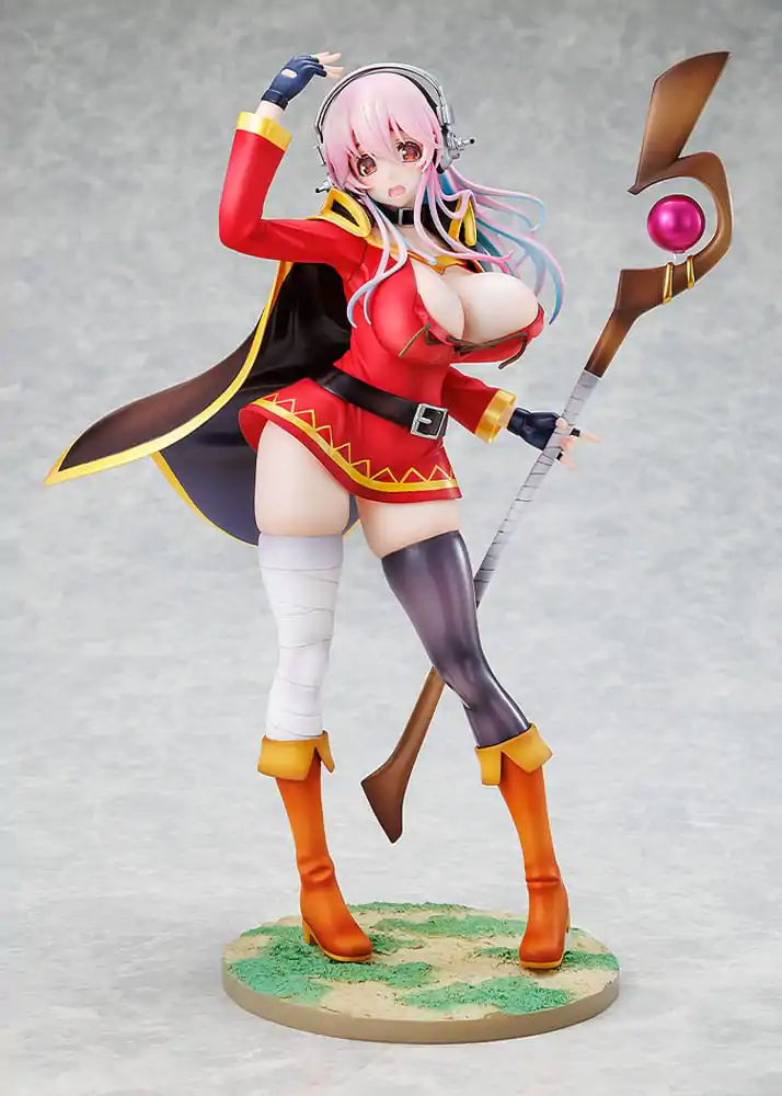 Figurka PVC Super Sonico x Konosuba 1/7 Super Sonico Megumin collaboration Ver. 25 cm zdjęcie produktu