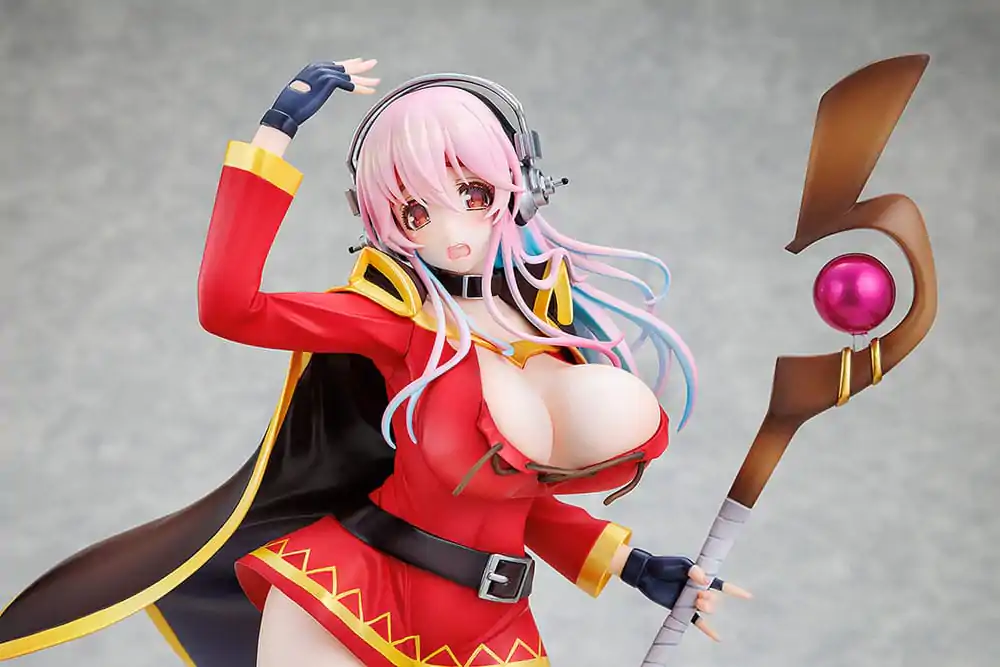 Figurka PVC Super Sonico x Konosuba 1/7 Super Sonico Megumin collaboration Ver. 25 cm zdjęcie produktu