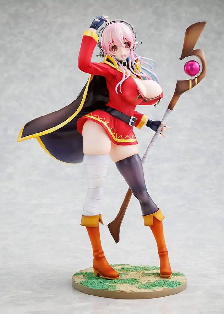 Figurka PVC Super Sonico x Konosuba 1/7 Super Sonico Megumin collaboration Ver. 25 cm zdjęcie produktu