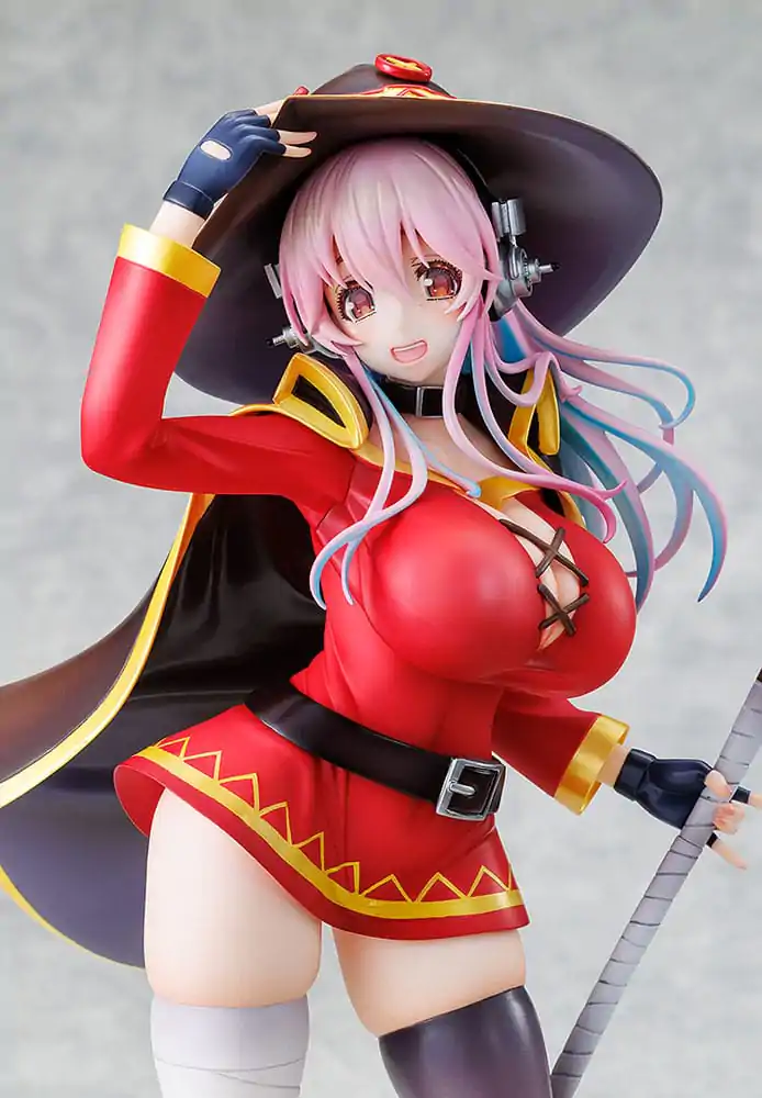 Figurka PVC Super Sonico x Konosuba 1/7 Super Sonico Megumin collaboration Ver. 25 cm zdjęcie produktu