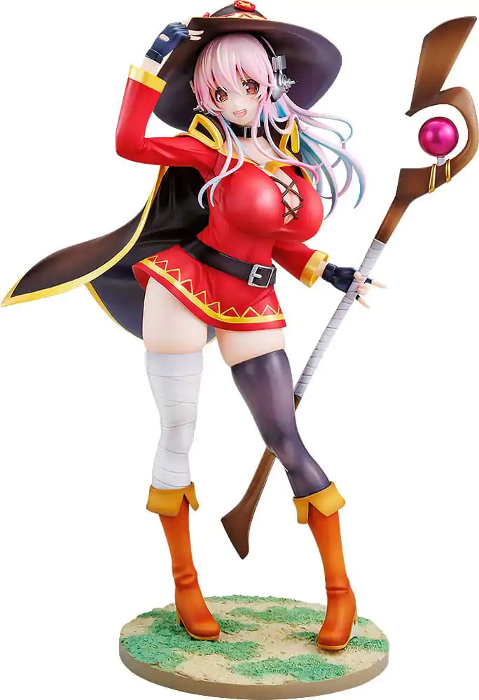 Figurka PVC Super Sonico x Konosuba 1/7 Super Sonico Megumin collaboration Ver. 25 cm zdjęcie produktu
