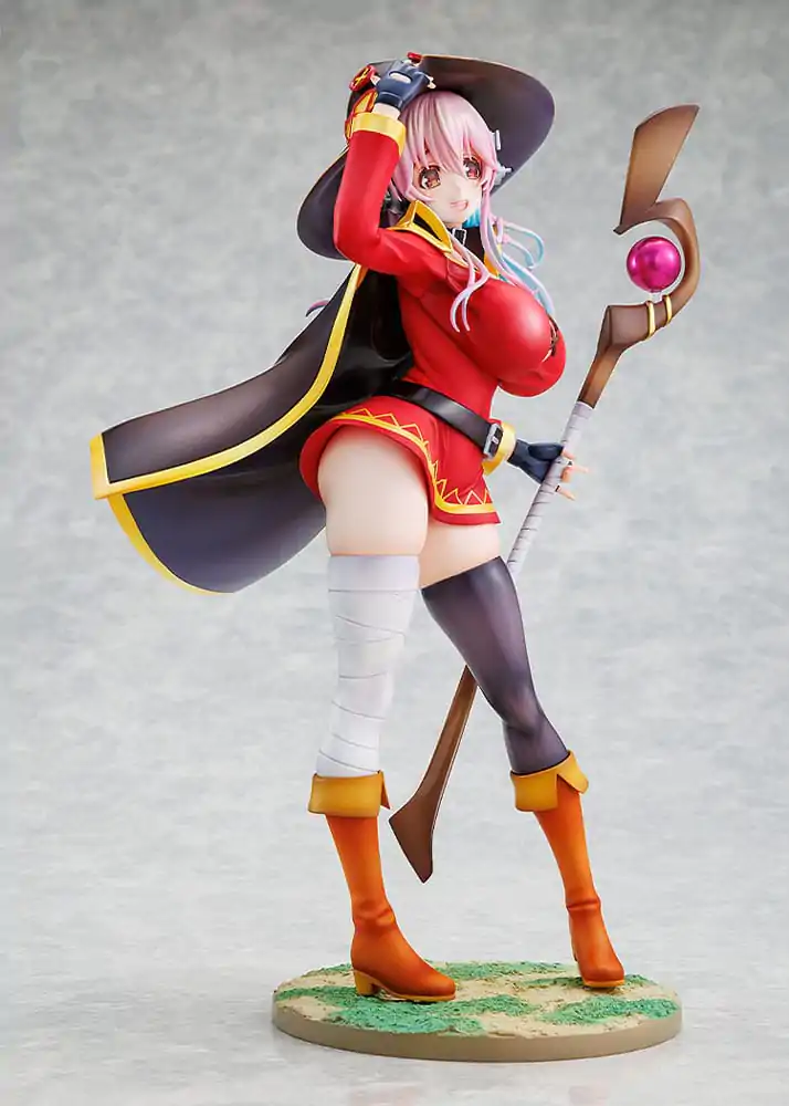 Figurka PVC Super Sonico x Konosuba 1/7 Super Sonico Megumin collaboration Ver. 25 cm zdjęcie produktu