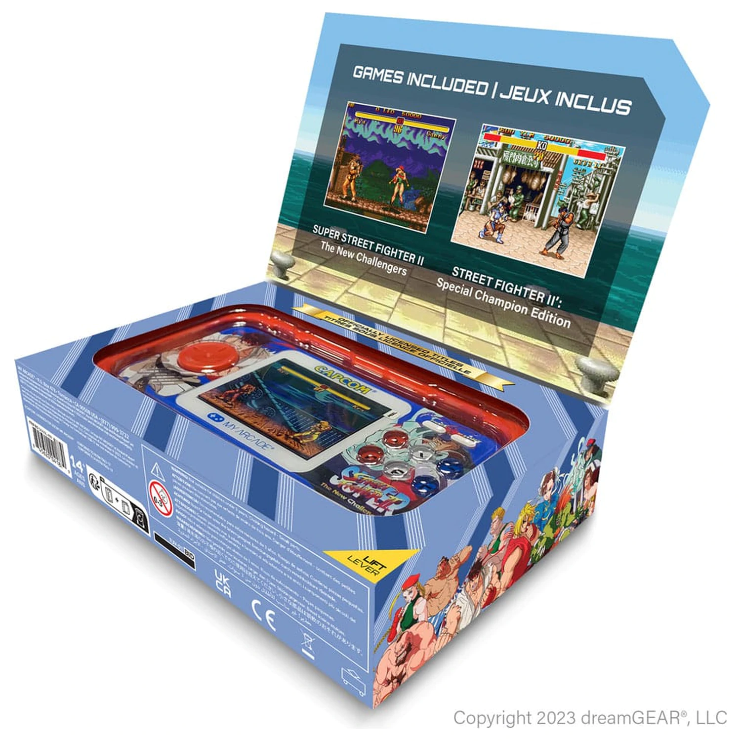 Super Street Fighter II Przenośny System Do Gier Pocket Player Pro zdjęcie produktu