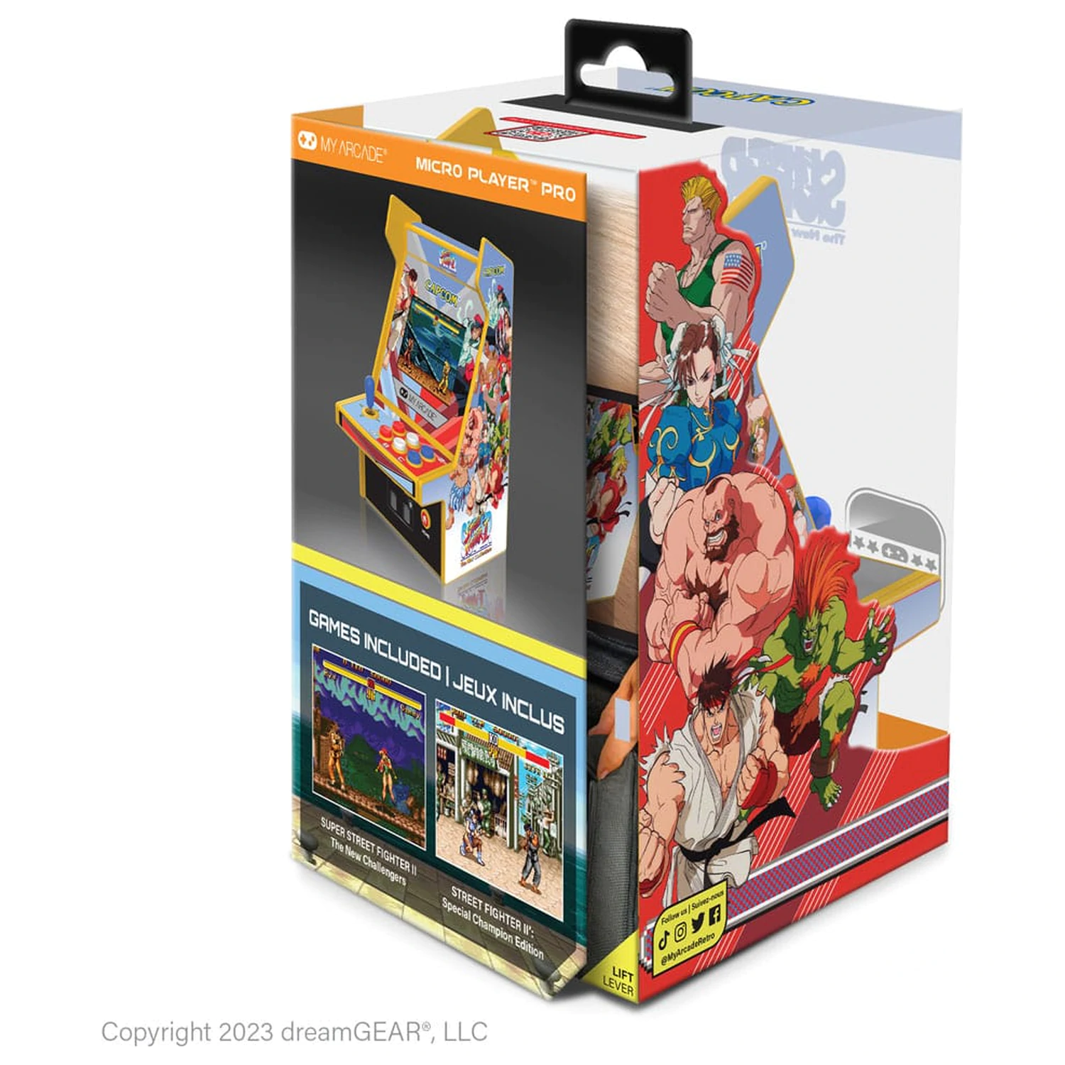 Super Street Fighter II Przenośna Retro Arcade Micro Odtwarzacz Pro zdjęcie produktu